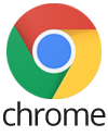 chrome logo for chrome device instructions